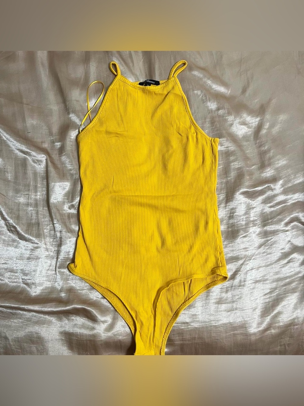 ੈ✩‧₊˚high neck ribbed bodysuit